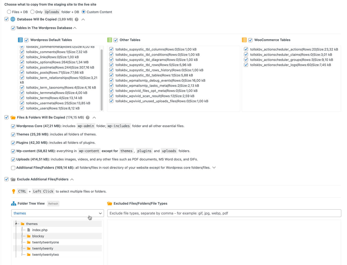 staging optionen pro