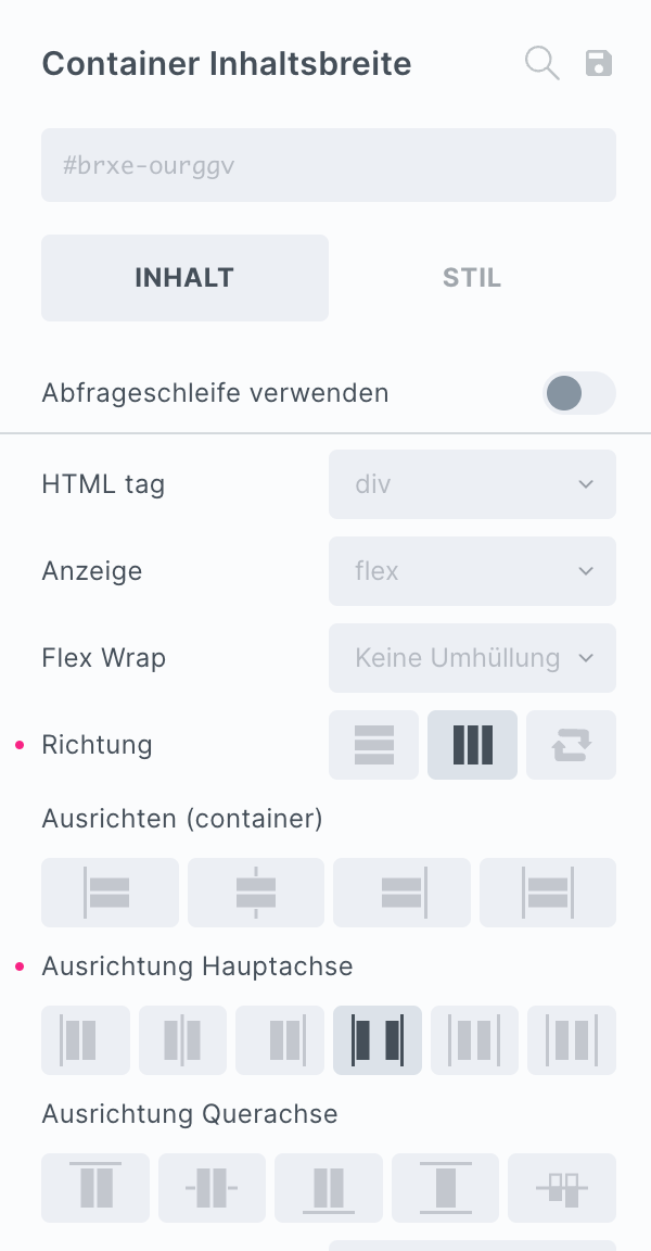 container mit nav